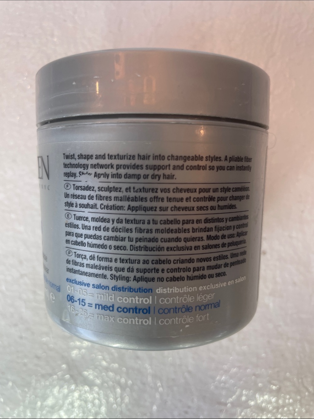 Redken Rewind 06 Pliable Styling hair Paste medium control discontinued 5 oz new - Picture 4 of 4
